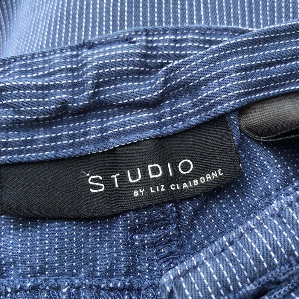 STUDIO BY LIZ CLAIBORNE 100% COTTON BERMUDAS 6/28x ⭐️ TTP